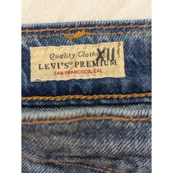 Levi’s Premium 502 Taper Jeans 29x32 Medium Wash Waterless "Big E" 2023 - Picture 8 of 8